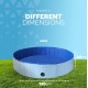 Furdreams Foldable Pet Swimming Pool, Hard Plastic Dog Bathtub, Portable, Multifunctional, Non-Slip PVC Kids Pool for Outdoor Use Enjoy Summer Shine in the Garden (Medium) Furdreams Foldable Pet Swimming Pool, Hard Plastic Dog Bathtub, Portable, Multifunctional, Non-Slip PVC Kids Pool for Outdoor Use Enjoy Summer Shine in the Garden (Medium)