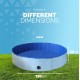 Furdreams Foldable Pet Swimming Pool, Hard Plastic Dog Bathtub, Portable, Multifunctional, Non-Slip PVC Kids Pool for Outdoor Use, Enjoy Summer Shine in Your Garden (Large) Furdreams Foldable Pet Swimming Pool, Hard Plastic Dog Bathtub, Portable, Multifunctional, Non-Slip PVC Kids Pool for Outdoor Use, Enjoy Summer Shine in Your Garden (Large)