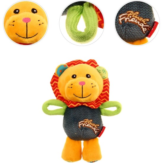 GiGwi Plush Friendz 6147 Lion Squeaker Dog Toy GiGwi Plush Friendz 6147 Lion Squeaker Dog Toy