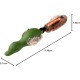 GiGwi Rubber Duck Dog Toy 'Push to Mute' Quiet and Squeaky Toy Interactive with Plush Tail - Green GiGwi Rubber Duck Dog Toy 'Push to Mute' Quiet and Squeaky Toy Interactive with Plush Tail - Green