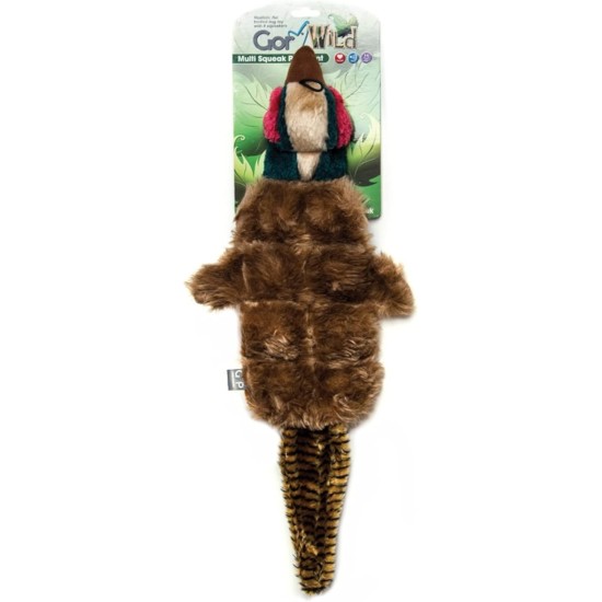 Gor Pets Soft Dog Toy Plush Wild Multi-Squeak Raccoon Gor Pets Soft Dog Toy Plush Wild Multi-Squeak Raccoon