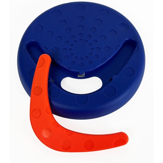 Green Jem Pet Store The Blue Frisbee with Boomerang Dog Toy, Ideal for Toss and Fetch Games, Promotes Your Dog's Desire to Play, Promotes Healthy Exercise Green Jem Pet Store The Blue Frisbee with Boomerang Dog Toy, Ideal for Toss and Fetch Games, Promotes Your Dog's Desire to Play, Promotes Healthy Exercise