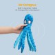 HGB Squeaky Dog Toy, Octopus, No Stuffing, Crinkle Plush Chew Toy for Puppy Teeth, Pet Training and Entertainment, Durable, Medium and Large Dogs, Pack of 2 HGB Squeaky Dog Toy, Octopus, No Stuffing, Crinkle Plush Chew Toy for Puppy Teeth, Pet Training and Entertainment, Durable, Medium and Large Dogs, Pack of 2