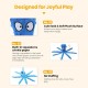 HGB Squeaky Dog Toy, Octopus, No Stuffing, Crinkle Plush Chew Toy for Puppy Teeth, Pet Training and Entertainment, Durable, Medium and Large Dogs, Pack of 2 HGB Squeaky Dog Toy, Octopus, No Stuffing, Crinkle Plush Chew Toy for Puppy Teeth, Pet Training and Entertainment, Durable, Medium and Large Dogs, Pack of 2