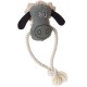 HUNTER Dog Toy Nebraska Goat with Rope 30 cm HUNTER Dog Toy Nebraska Goat with Rope 30 cm