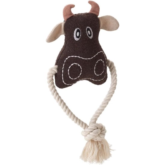 HUNTER Dog Toy Nebraska Goat with Rope 30 cm HUNTER Dog Toy Nebraska Goat with Rope 30 cm