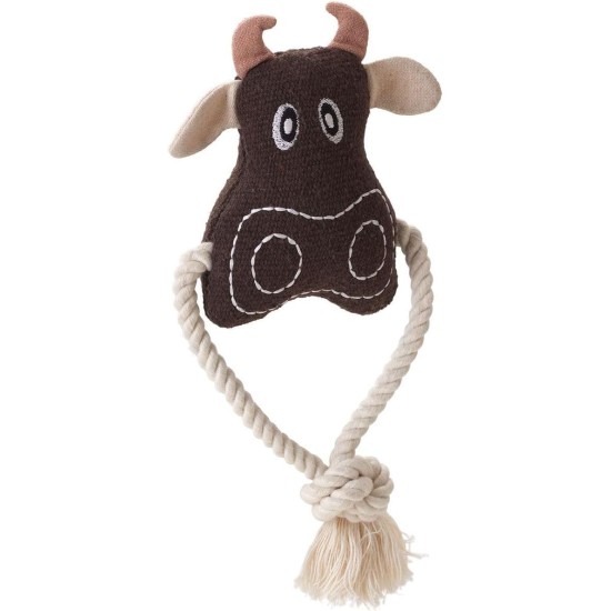 HUNTER Dog Toy Nebraska Goat with Rope 30 cm HUNTER Dog Toy Nebraska Goat with Rope 30 cm