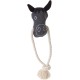 HUNTER Dog Toy Nebraska Goat with Rope 30 cm HUNTER Dog Toy Nebraska Goat with Rope 30 cm