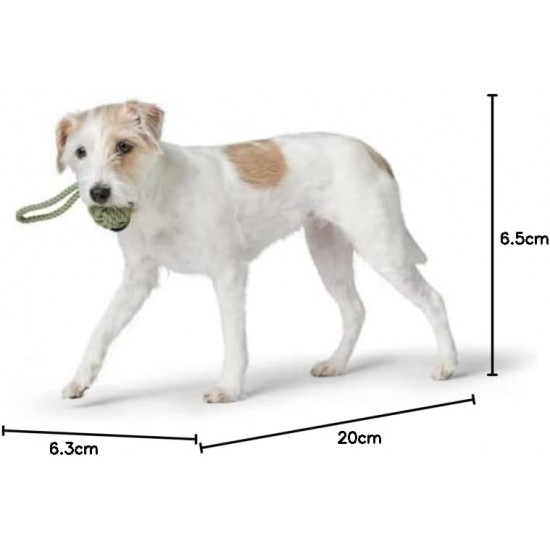 HUNTER Inari Dog Toy Beige Size 10 cm HUNTER Inari Dog Toy Beige Size 10 cm