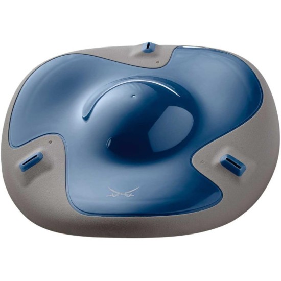 HUNTER Sansibar Morsum Frisbee Dog Toy, Blue/Grey, 22 cm HUNTER Sansibar Morsum Frisbee Dog Toy, Blue/Grey, 22 cm