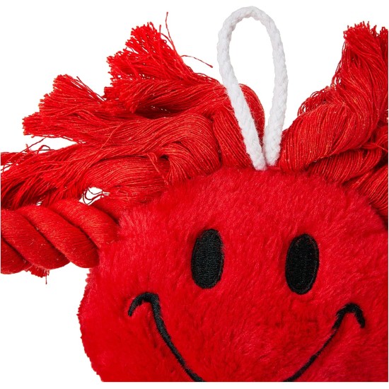 Happy Pet Happy Faces Dog Toy - Yellow Happy Pet Happy Faces Dog Toy - Yellow