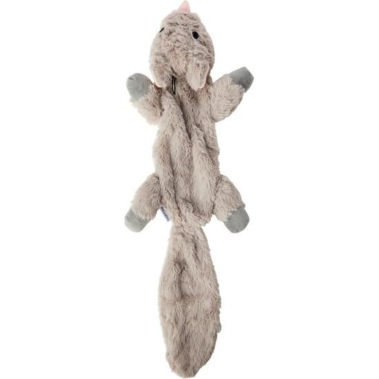 Happy Pet Unstuffed Chipmunk Character Soft Dog Toy Happy Pet Unstuffed Chipmunk Character Soft Dog Toy