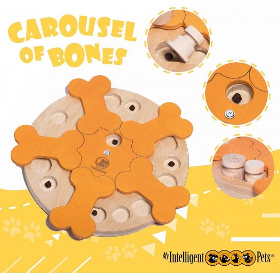 Happy Roll - My Intelligent Dogs Interaktives Hunde- und Katzenspielzeug Hundespielzeug für Hunde Hundespielzeug kleine und große Hunde Hunde Spielzeug Happy Roll - My Intelligent Dogs Interaktives Hunde- und Katzenspielzeug Hundespielzeug für Hunde Hundespielzeug kleine und große Hunde Hunde Spielzeug