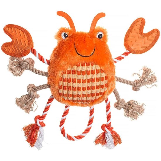 House of Paws Under The Sea Crab Dog Toy
