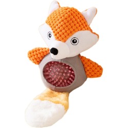 Hunde-Kauspielzeug, lustiges süßes Kauspielzeug für kleine Hunde, quietschendes Spielzeug, waschbar, wiederverwendbar, gefülltes Kauspielzeug für Welpen, Tierspielzeug für kleine, mittelgroße Hunde