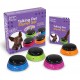 Hunger for Words Talking Pet Starter Kit, Recording Buttons for Dogs, Dog Talking Buttons, Teach Your Dog to Talk, Multicoloured, 1 Piece (Pack of 1), Plastic