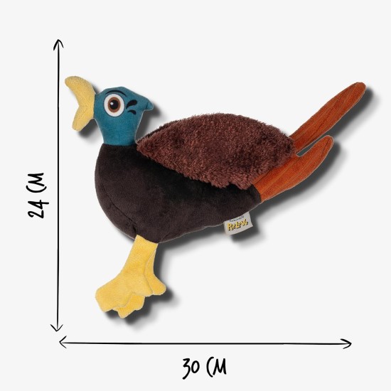 Hunt & Squeak Pheasant, Multi Textured, Fetch & Fetch Plush, Dog & Puppy Toy with Hidden Squeaker and Crinkle Paper Hunt & Squeak Pheasant, Multi Textured, Fetch & Fetch Plush, Dog & Puppy Toy with Hidden Squeaker and Crinkle Paper