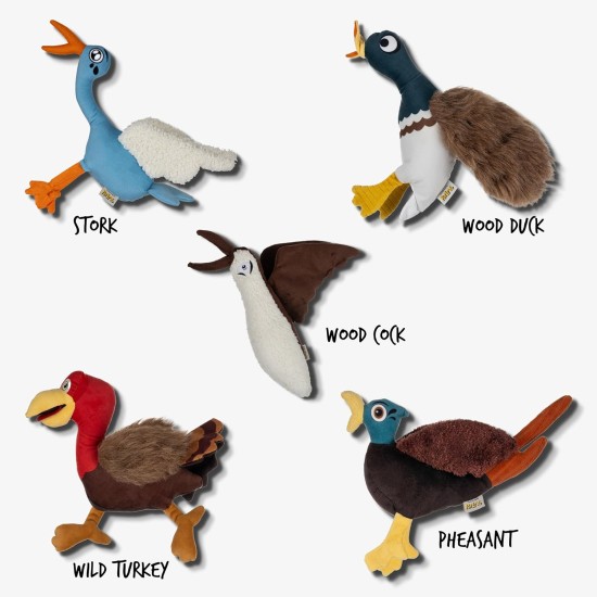 Hunt & Squeak Pheasant, Multi Textured, Fetch & Fetch Plush, Dog & Puppy Toy with Hidden Squeaker and Crinkle Paper Hunt & Squeak Pheasant, Multi Textured, Fetch & Fetch Plush, Dog & Puppy Toy with Hidden Squeaker and Crinkle Paper