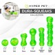 Hyper Pet Dura-Squeaks Stick, Green Large Hyper Pet Dura-Squeaks Stick, Green Large