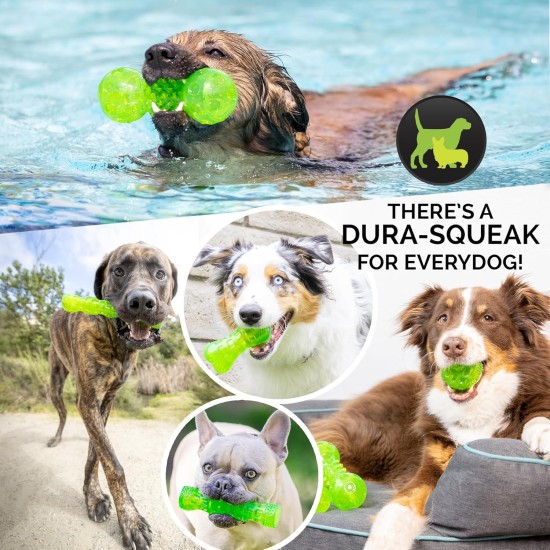 Hyper Pet Dura-Squeaks Stick, Green Large Hyper Pet Dura-Squeaks Stick, Green Large