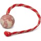 IDC 50mm Ribbed Rubber Ball with Cord IDC 50mm Ribbed Rubber Ball with Cord