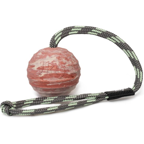 IDC Rubber Ball with Lockable Loop, Fluted 70 mm IDC Rubber Ball with Lockable Loop, Fluted 70 mm