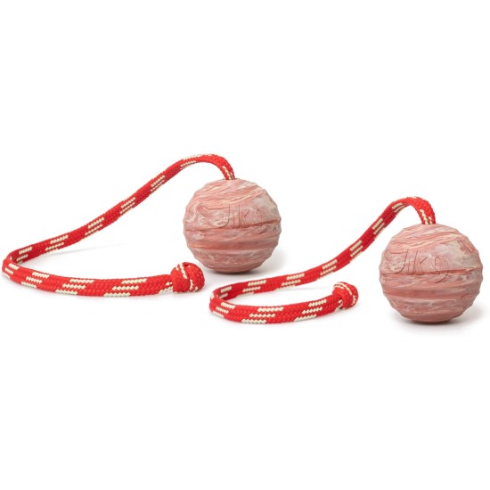 IDC Rubber Ball with Lockable Loop, Fluted 70 mm IDC Rubber Ball with Lockable Loop, Fluted 70 mm