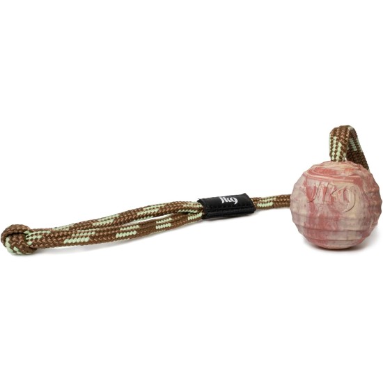 IDC Rubber Ball with Lockable Loop, Fluted 70 mm IDC Rubber Ball with Lockable Loop, Fluted 70 mm