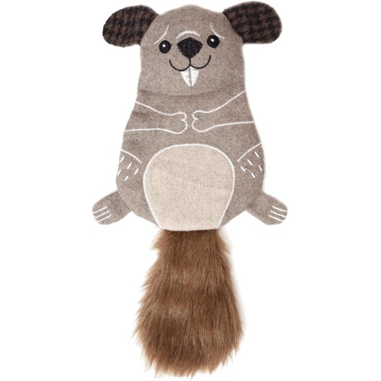 JACK AND VANILLA, 13" Flannelette Plush Toy, Nature Inspired Design, Soft and Durable, Ideal for Dogs, Washable, Ideal for Interactive Games, Forest Fluff Model