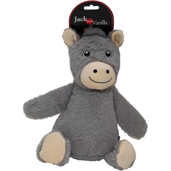 JACK AND VANILLA, Black Monkey Soft Toy for Dogs and Cats Soft Durable Makes Fun Sounds Easy to Clean Great for Playing and Comfort 30cm Black JACK AND VANILLA, Black Monkey Soft Toy for Dogs and Cats Soft Durable Makes Fun Sounds Easy to Clean Great for Playing and Comfort 30cm Black