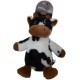 JACK AND VANILLA, Black Monkey Soft Toy for Dogs and Cats Soft Durable Makes Fun Sounds Easy to Clean Great for Playing and Comfort 30cm Black JACK AND VANILLA, Black Monkey Soft Toy for Dogs and Cats Soft Durable Makes Fun Sounds Easy to Clean Great for Playing and Comfort 30cm Black