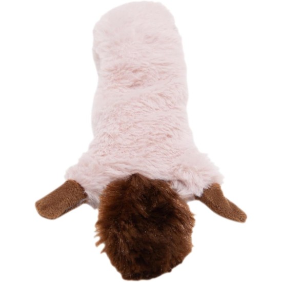 JACK AND VANILLA, Flatties Cow Dog Toy, White/Black, 45 cm, Realistic Design, Sounds and Washable, Ideal for Interactive Games, Bright Colours JACK AND VANILLA, Flatties Cow Dog Toy, White/Black, 45 cm, Realistic Design, Sounds and Washable, Ideal for Interactive Games, Bright Colours