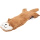 JACK AND VANILLA, Flatties Cow Dog Toy, White/Black, 45 cm, Realistic Design, Sounds and Washable, Ideal for Interactive Games, Bright Colours JACK AND VANILLA, Flatties Cow Dog Toy, White/Black, 45 cm, Realistic Design, Sounds and Washable, Ideal for Interactive Games, Bright Colours