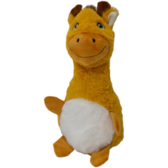 JACK AND VANILLA, Flatties Cow Dog Toy, White/Black, 45 cm, Realistic Design, Sounds and Washable, Ideal for Interactive Games, Bright Colours JACK AND VANILLA, Flatties Cow Dog Toy, White/Black, 45 cm, Realistic Design, Sounds and Washable, Ideal for Interactive Games, Bright Colours