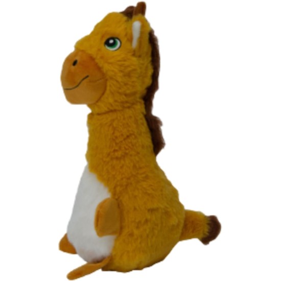 JACK AND VANILLA, Flatties Cow Dog Toy, White/Black, 45 cm, Realistic Design, Sounds and Washable, Ideal for Interactive Games, Bright Colours JACK AND VANILLA, Flatties Cow Dog Toy, White/Black, 45 cm, Realistic Design, Sounds and Washable, Ideal for Interactive Games, Bright Colours