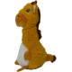 JACK AND VANILLA, Flatties Cow Dog Toy, White/Black, 45 cm, Realistic Design, Sounds and Washable, Ideal for Interactive Games, Bright Colours JACK AND VANILLA, Flatties Cow Dog Toy, White/Black, 45 cm, Realistic Design, Sounds and Washable, Ideal for Interactive Games, Bright Colours