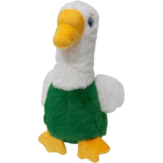 JACK AND VANILLA, Flatties Cow Dog Toy, White/Black, 45 cm, Realistic Design, Sounds and Washable, Ideal for Interactive Games, Bright Colours JACK AND VANILLA, Flatties Cow Dog Toy, White/Black, 45 cm, Realistic Design, Sounds and Washable, Ideal for Interactive Games, Bright Colours