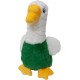 JACK AND VANILLA, Flatties Cow Dog Toy, White/Black, 45 cm, Realistic Design, Sounds and Washable, Ideal for Interactive Games, Bright Colours JACK AND VANILLA, Flatties Cow Dog Toy, White/Black, 45 cm, Realistic Design, Sounds and Washable, Ideal for Interactive Games, Bright Colours