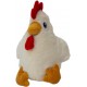 JACK AND VANILLA, Flatties Cow Dog Toy, White/Black, 45 cm, Realistic Design, Sounds and Washable, Ideal for Interactive Games, Bright Colours JACK AND VANILLA, Flatties Cow Dog Toy, White/Black, 45 cm, Realistic Design, Sounds and Washable, Ideal for Interactive Games, Bright Colours
