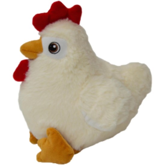 JACK AND VANILLA, Flatties Cow Dog Toy, White/Black, 45 cm, Realistic Design, Sounds and Washable, Ideal for Interactive Games, Bright Colours JACK AND VANILLA, Flatties Cow Dog Toy, White/Black, 45 cm, Realistic Design, Sounds and Washable, Ideal for Interactive Games, Bright Colours