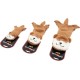 JACK AND VANILLA, Flatties Cow Dog Toy, White/Black, 45 cm, Realistic Design, Sounds and Washable, Ideal for Interactive Games, Bright Colours JACK AND VANILLA, Flatties Cow Dog Toy, White/Black, 45 cm, Realistic Design, Sounds and Washable, Ideal for Interactive Games, Bright Colours
