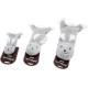 JACK AND VANILLA, Flatties Cow Dog Toy, White/Black, 45 cm, Realistic Design, Sounds and Washable, Ideal for Interactive Games, Bright Colours JACK AND VANILLA, Flatties Cow Dog Toy, White/Black, 45 cm, Realistic Design, Sounds and Washable, Ideal for Interactive Games, Bright Colours