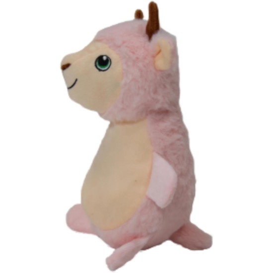 JACK AND VANILLA, Flatties Cow Dog Toy, White/Black, 45 cm, Realistic Design, Sounds and Washable, Ideal for Interactive Games, Bright Colours JACK AND VANILLA, Flatties Cow Dog Toy, White/Black, 45 cm, Realistic Design, Sounds and Washable, Ideal for Interactive Games, Bright Colours