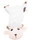 JACK AND VANILLA, Flatties Cow Dog Toy, White/Black, 45 cm, Realistic Design, Sounds and Washable, Ideal for Interactive Games, Bright Colours JACK AND VANILLA, Flatties Cow Dog Toy, White/Black, 45 cm, Realistic Design, Sounds and Washable, Ideal for Interactive Games, Bright Colours