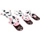 JACK AND VANILLA, Flatties Cow Dog Toy, White/Black, 45 cm, Realistic Design, Sounds and Washable, Ideal for Interactive Games, Bright Colours JACK AND VANILLA, Flatties Cow Dog Toy, White/Black, 45 cm, Realistic Design, Sounds and Washable, Ideal for Interactive Games, Bright Colours