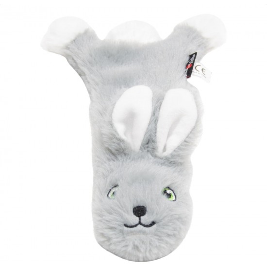 JACK AND VANILLA, Flatties Cow Dog Toy, White/Black, 45 cm, Realistic Design, Sounds and Washable, Ideal for Interactive Games, Bright Colours JACK AND VANILLA, Flatties Cow Dog Toy, White/Black, 45 cm, Realistic Design, Sounds and Washable, Ideal for Interactive Games, Bright Colours