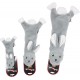 JACK AND VANILLA, Flatties Cow Dog Toy, White/Black, 45 cm, Realistic Design, Sounds and Washable, Ideal for Interactive Games, Bright Colours JACK AND VANILLA, Flatties Cow Dog Toy, White/Black, 45 cm, Realistic Design, Sounds and Washable, Ideal for Interactive Games, Bright Colours