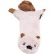JACK AND VANILLA, Flatties Cow Dog Toy, White/Black, 45 cm, Realistic Design, Sounds and Washable, Ideal for Interactive Games, Bright Colours JACK AND VANILLA, Flatties Cow Dog Toy, White/Black, 45 cm, Realistic Design, Sounds and Washable, Ideal for Interactive Games, Bright Colours