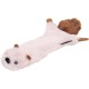 JACK AND VANILLA, Flatties Cow Dog Toy, White/Black, 45 cm, Realistic Design, Sounds and Washable, Ideal for Interactive Games, Bright Colours JACK AND VANILLA, Flatties Cow Dog Toy, White/Black, 45 cm, Realistic Design, Sounds and Washable, Ideal for Interactive Games, Bright Colours