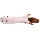 JACK AND VANILLA, Flatties Cow Dog Toy, White/Black, 45 cm, Realistic Design, Sounds and Washable, Ideal for Interactive Games, Bright Colours JACK AND VANILLA, Flatties Cow Dog Toy, White/Black, 45 cm, Realistic Design, Sounds and Washable, Ideal for Interactive Games, Bright Colours